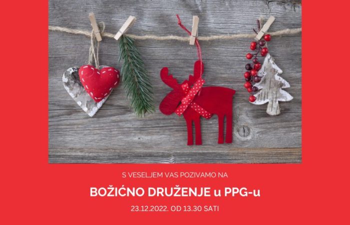Pozvani ste na naše tradicionalno božićno druženje i humanitarni sajam 23.12. PPG prva privatna gimnazija zagreb