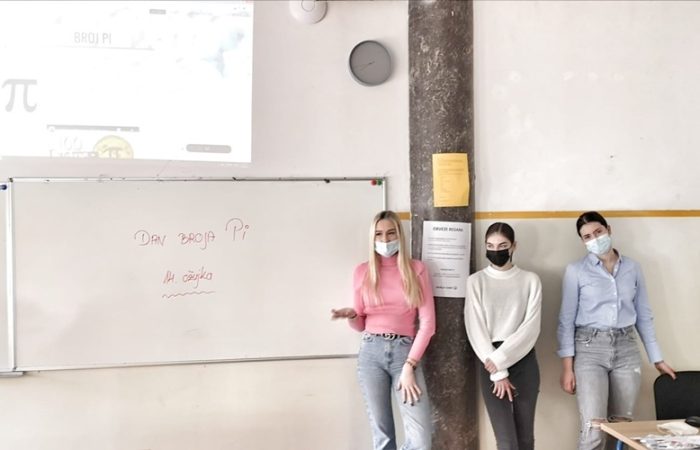 Obilježili smo Dan broja pi interdisciplinarnom nastavom PPG prva privatna gimnazija zagreb