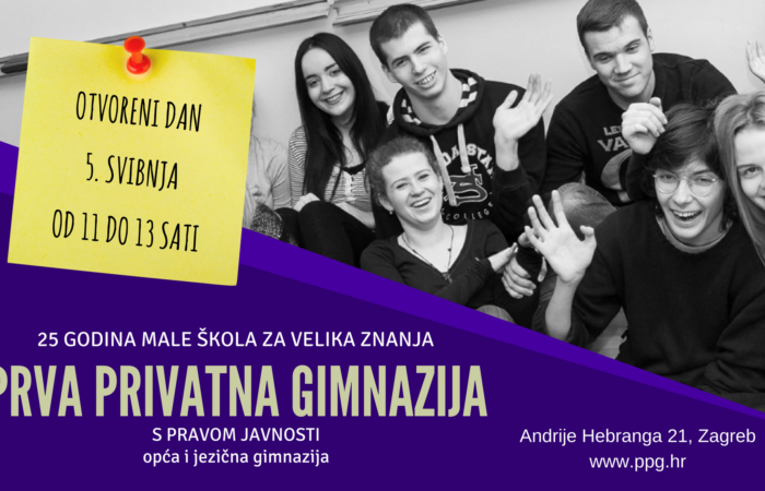 Dojmovi o Otvorenom danu | Prva privatna gimnazija zagreb