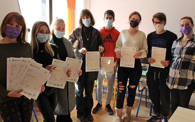 Uspješno položeni ispiti British Councila za FCE i CAE certifikate iz engleskog jezika PPG prva privatna gimnazija zagreb