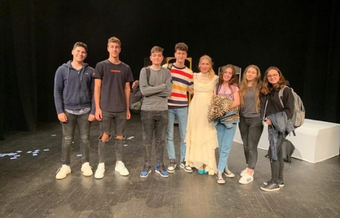 Bili smo na generalnoj probi u Kazalištu KNAP PPG prva privatna gimnazija zagreb