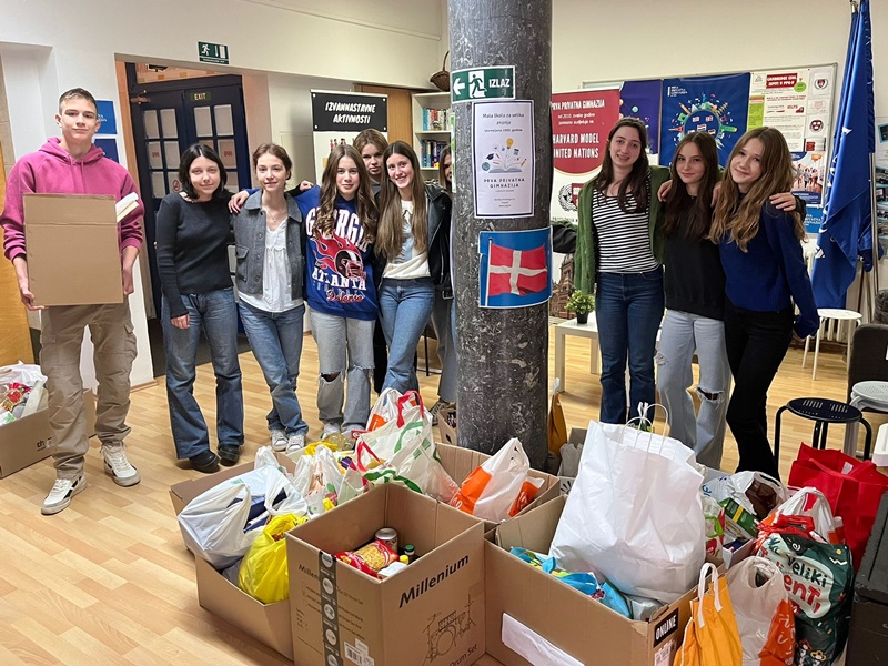 Humanitarna akcija za beskućnike | Prva privatna gimnazija zagreb