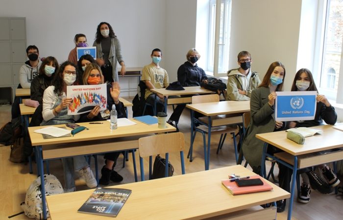 Proslavili smo Dan Ujedinjenih naroda PPG prva privatna gimnazija zagreb