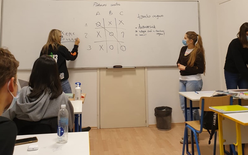 Kreativno ponavljanje: učenici su sami osmislili sat biologije PPG prva privatna gimnazija zagreb