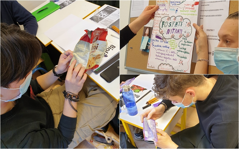 Proučavali smo sastav hrane na satu biologije PPG prva privatna gimnazija zagreb