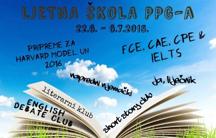 Ljetna škola PPG-a | Prva privatna gimnazija zagreb