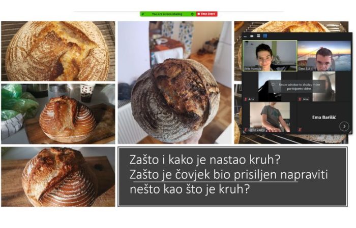 Geografsko-istraživačka grupa proučavala je povijest kruha PPG prva privatna gimnazija zagreb