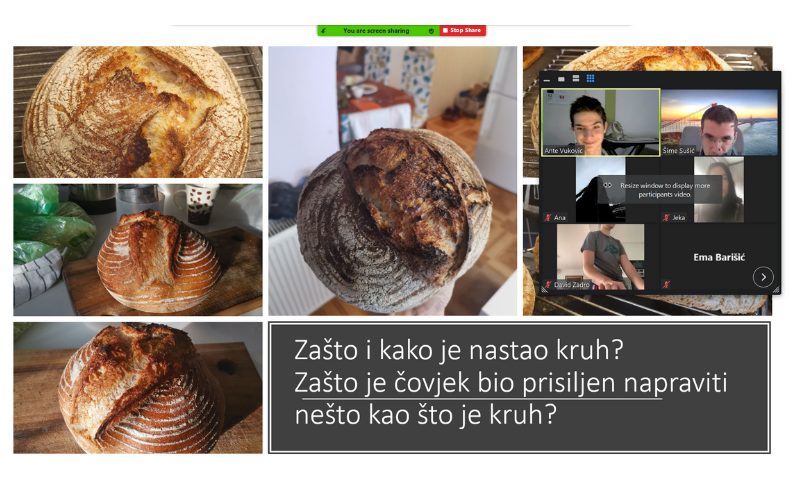 Geografsko-istraživačka grupa proučavala je povijest kruha PPG prva privatna gimnazija zagreb