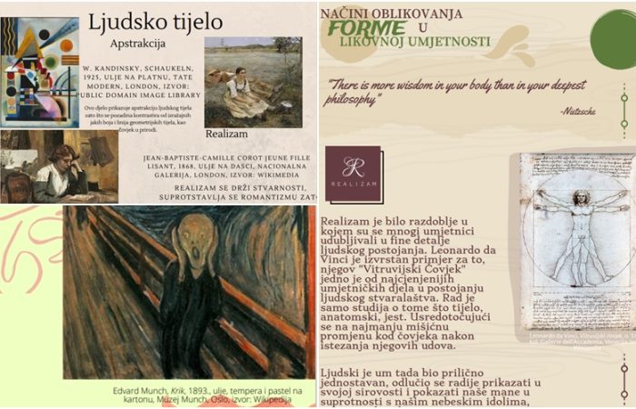 Likovni radovi školske razine natjecanja LIK 2021./2022. PPG prva privatna gimnazija zagreb