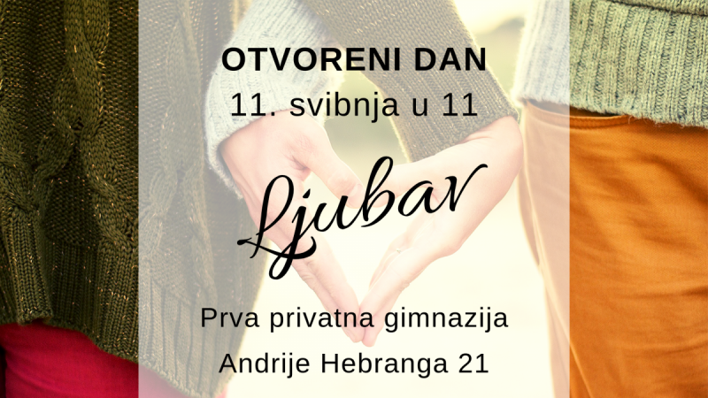 Veselimo se Otvorenom danu :) PPG prva privatna gimnazija zagreb