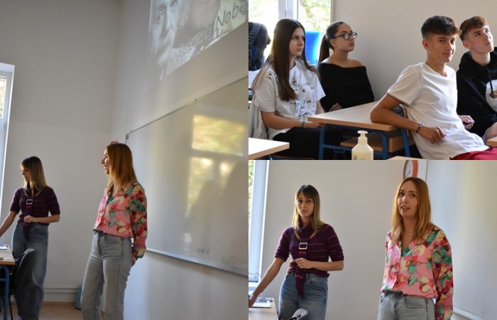 Interdisciplinarni sat o Nobelovcima | Prva privatna gimnazija zagreb