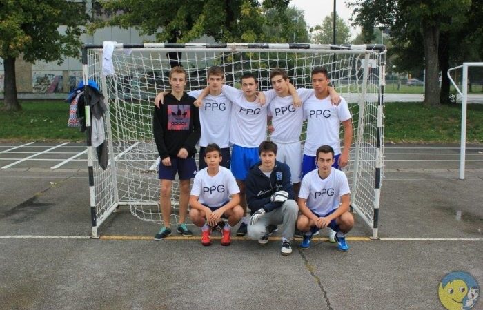 PPG futsal momčad PPG prva privatna gimnazija zagreb