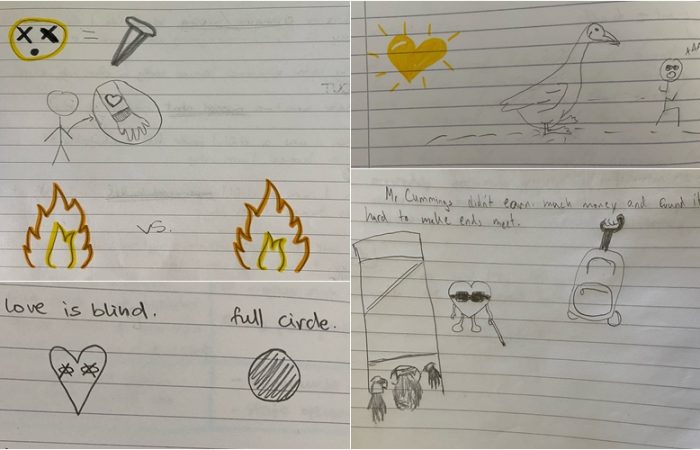 Ilustrirali smo Shakespeareove idiome na satu engleskog | Prva privatna gimnazija zagreb