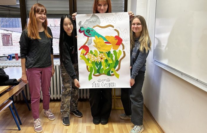 Prva privatna gimnazija u projektu "Umjetnost izvan okvira" PPG prva privatna gimnazija zagreb