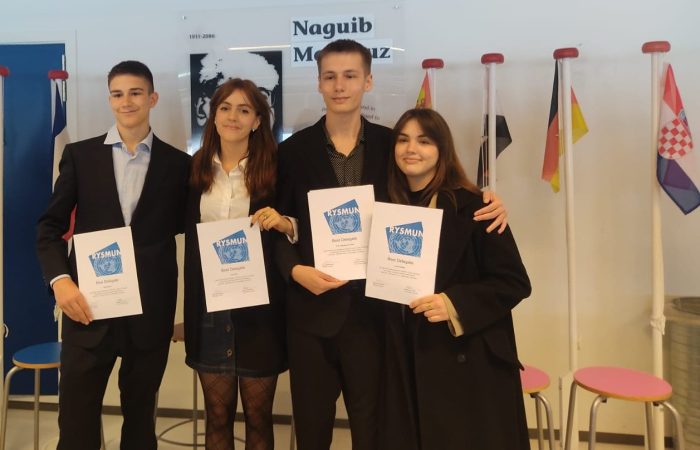 Izvrstan uspjeh PPG delegata na međunarodnoj RysMUN konferenciji u Danskoj PPG prva privatna gimnazija zagreb