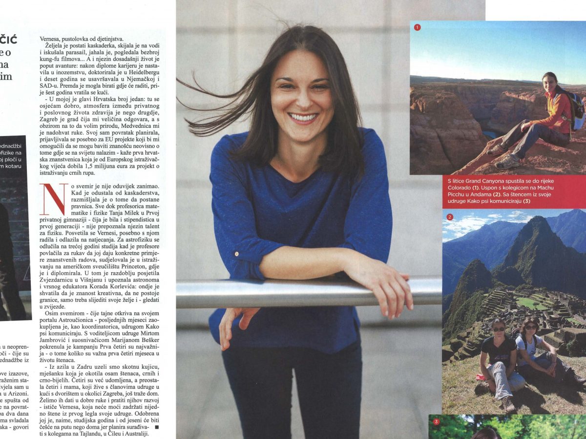 Naša Vernesa u časopisu Gloria | Prva privatna gimnazija zagreb