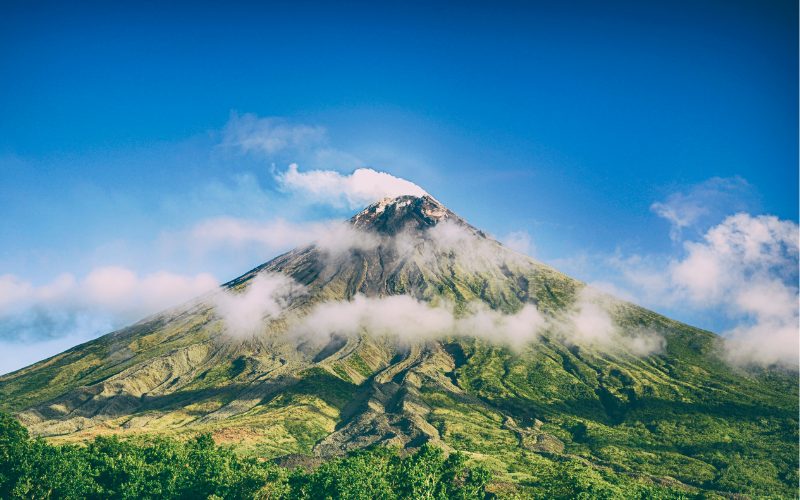 3D prikaz vulkana na satu geografije PPG prva privatna gimnazija zagreb