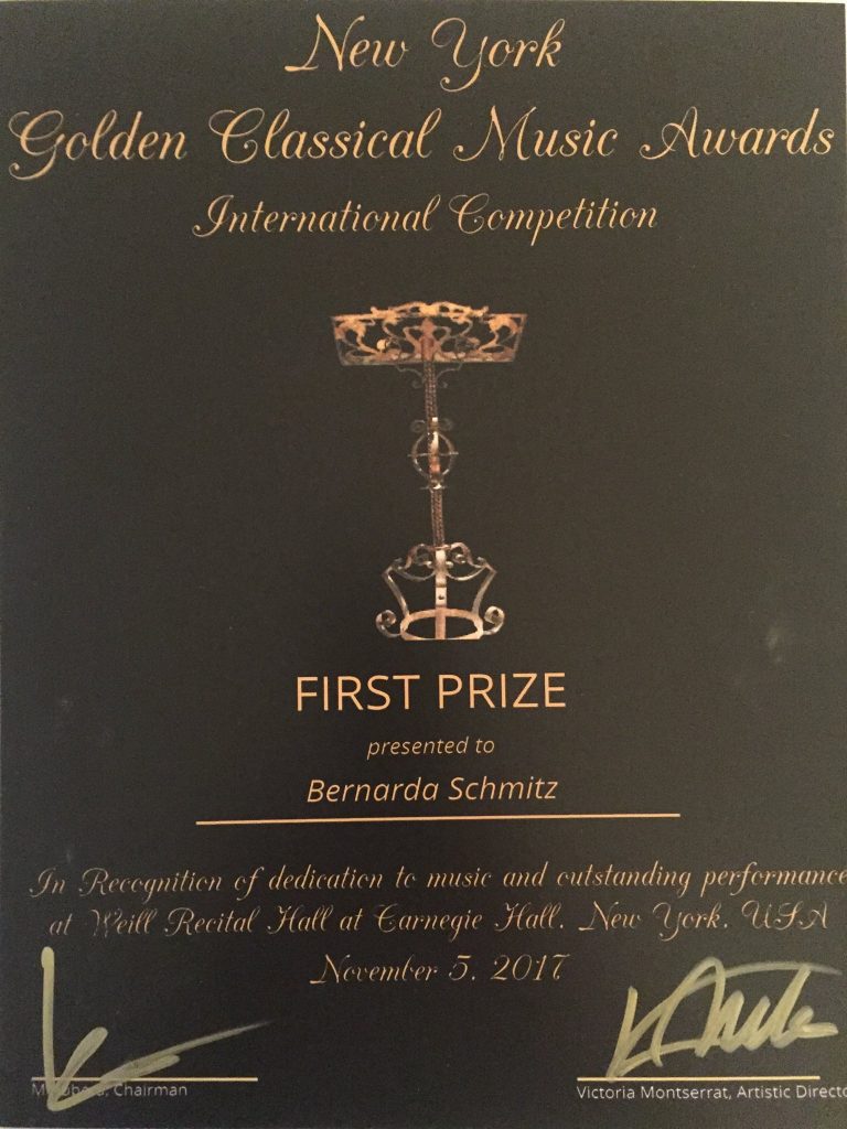 Nagrada, Bernarda Schmitz